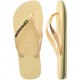 Havaianas Brasil Logo Beige - Infradito Mare Donna