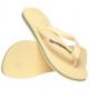 Havaianas Brasil Logo Beige - Infradito Mare Donna