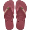 Havaianas Brasil Logo Amaranto - Infradito Mare Donna