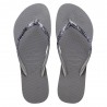 Havaianas Slim Glitter Grigio - Infradito Mare Donna