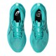 Asics Novablast 5 Wave Teal Nero - Scarpe da Running Uomo