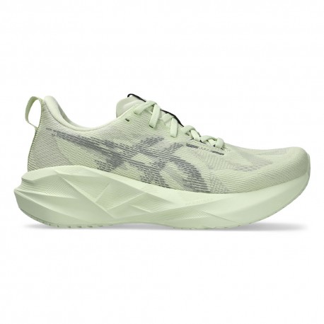 Asics Novablast 5 Whisper Verde Monument Blu - Scarpe Running Donna