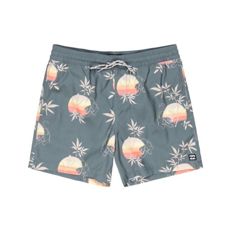 Billabong Costume Boxer Palme Vacay Azzurro Uomo
