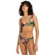 Billabong Costume Slip Fiori Azzurro Donna