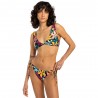 Billabong Costume Slip Fiori Blu Donna