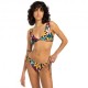 Billabong Costume Slip Fiori Blu Donna