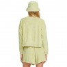 Billabong Felpa Giro Spugnetta Verde Donna