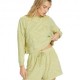 Billabong Felpa Giro Spugnetta Verde Donna