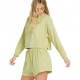 Billabong Felpa Giro Spugnetta Verde Donna