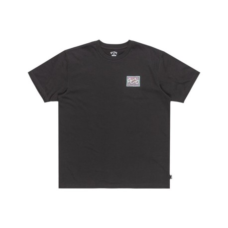 Billabong T-Shirt Crayon Wave Nero Uomo