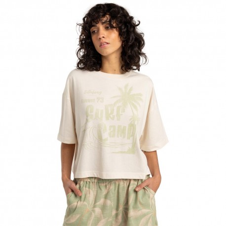 Billabong T-Shirt Honoluna Bianco Donna