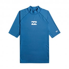 Billabong T-Shirt Protezione Uv Waves All Day Bianco Uomo