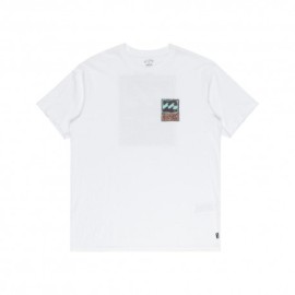 Billabong T-Shirt Stamp Bianco Uomo