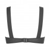 Calvin Klein Bikini Top Fascia Logo Nero Donna