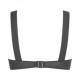 Calvin Klein Bikini Top Fascia Logo Nero Donna