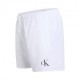 Calvin Klein Costume Boxer Logo Bianco Uomo