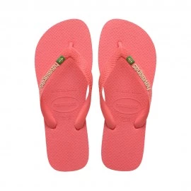 Havaianas Kids Brasil Logo Corallo - Infradito Mare Bambina