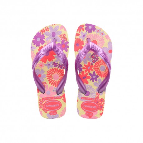 Havaianas Kids Flores Viola - Infradito Mare Bambina