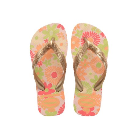 Havaianas Flores Beige - Infradito Mare Bambina