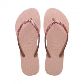 Havaianas Slim Glitter Rosa - Infradito Mare Donna