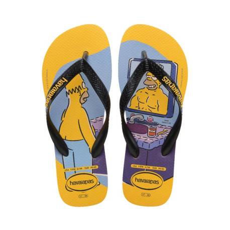 Havaianas Ciabatte Uomo Minions Havaianas Simpson Giallo Infradito