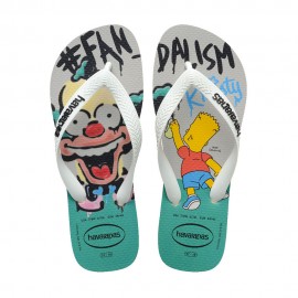Havaianas Simpson Bianco - Infradito Mare Uomo