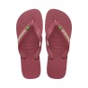 Havaianas Brasil Logo Amaranto - Infradito Mare Donna