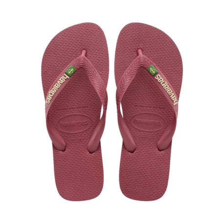 Havaianas Brasil Logo Amaranto - Infradito Mare Donna