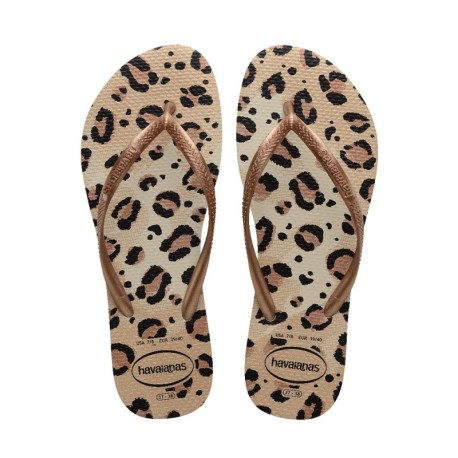 Havaianas Animals Slim Beige - Infradito Mare Donna