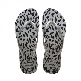Havaianas Animals Slim Grigio - Infradito Mare Donna