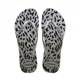 Havaianas Animals Slim Grigio - Infradito Mare Donna