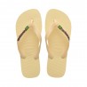 Havaianas Brasil Logo Beige - Infradito Mare Donna