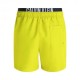 Calvin Klein Costume Boxer Logo Lung Media Lime Uomo