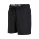 Calvin Klein Costume Boxer Logo Lung Media Nero Uomo