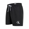 Calvin Klein Costume Boxer Logo Nero Uomo