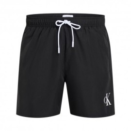 Calvin Klein Costume Boxer Logo Nero Uomo
