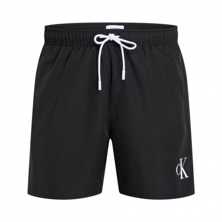Calvin Klein Costume Boxer Logo Nero Uomo