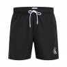 Calvin Klein Costume Boxer Logo Nero Uomo