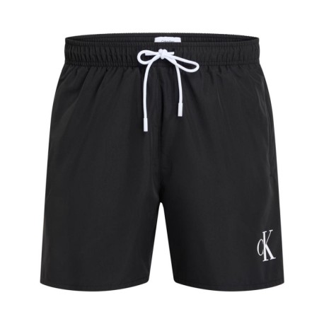 Calvin Klein Costume Boxer Logo Nero Uomo