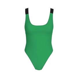 Calvin Klein Costume Intero Verde Donna