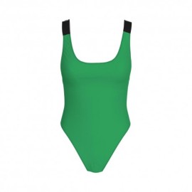 Calvin Klein Costume Intero Verde Donna