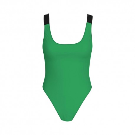 Calvin Klein Costume Intero Verde Donna