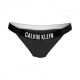 Calvin Klein Costume Slip Brazilian Nero Donna