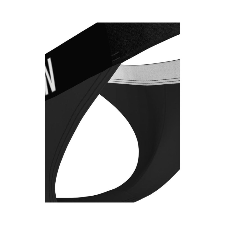 Calvin Klein Costume Slip Brazilian Nero Donna