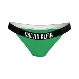 Calvin Klein Costume Slip Brazilian Verde Donna