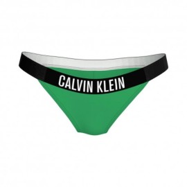 Calvin Klein Costume Slip Brazilian Verde Donna