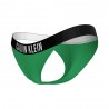 Calvin Klein Costume Slip Brazilian Verde Donna