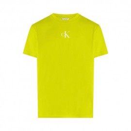 Calvin Klein T-Shirt Girocollo Lime Uomo