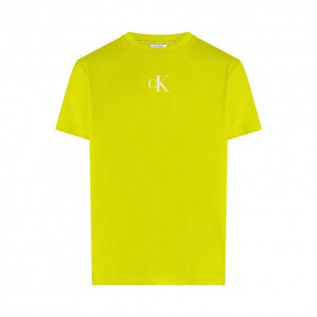 Calvin Klein T-Shirt Girocollo Lime Uomo