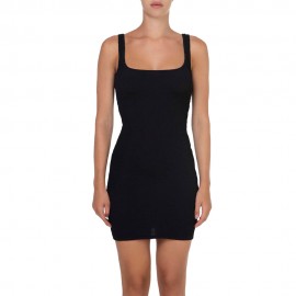 Effek Abito Da Spiaggia Canottiera Nero Donna